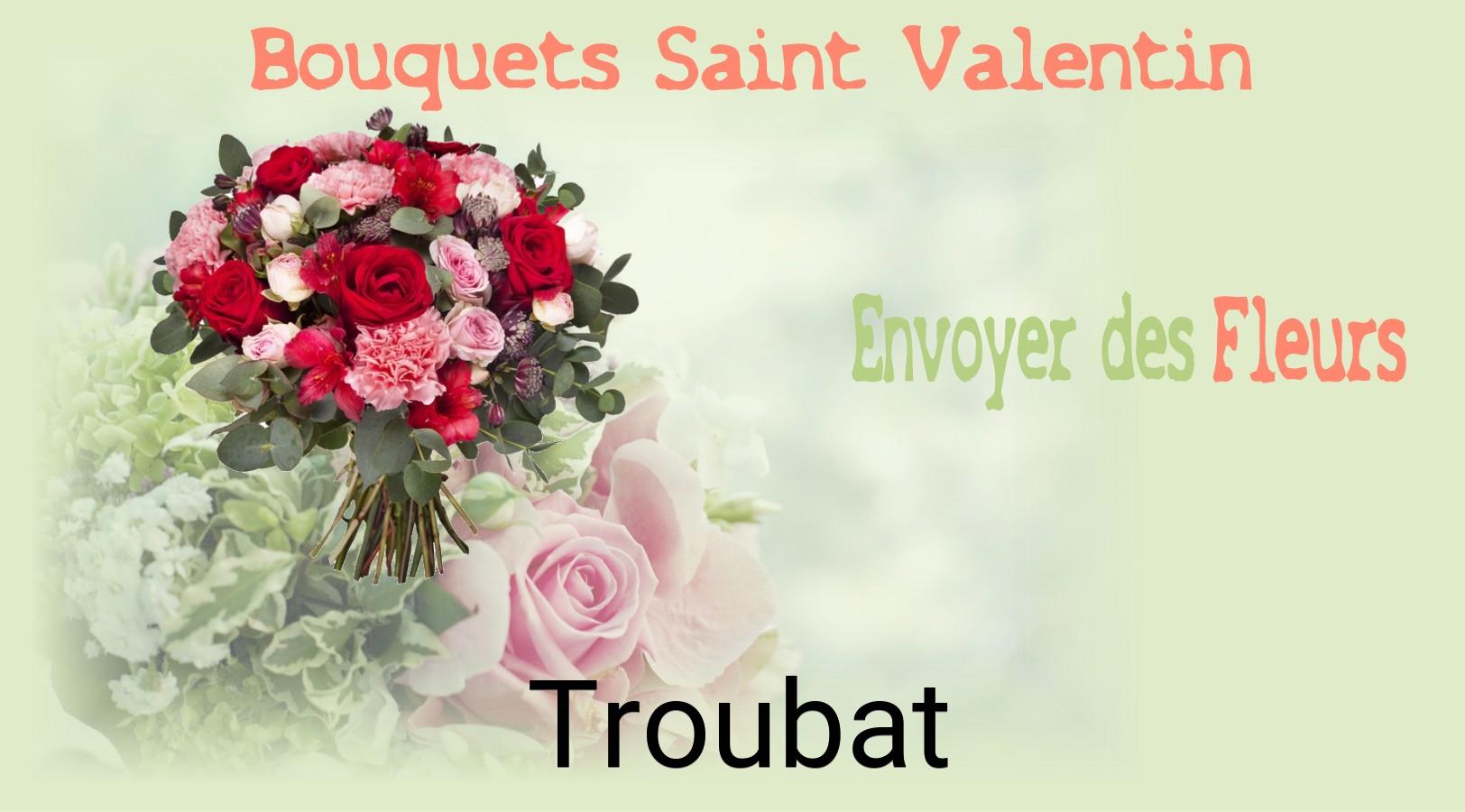 Roses de Saint-Valentin livrées à Troubat